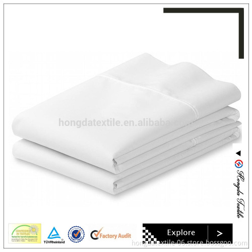 cotton hospital and hotel using plain white bed sheets bed set
